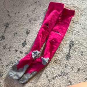 Pink Running Compression Socks